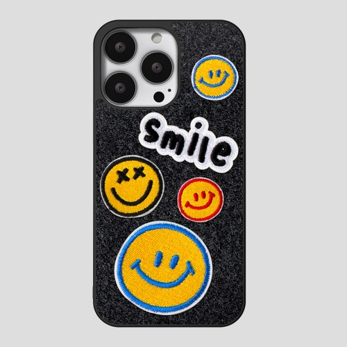 [Epic] Smile Wappen Pack (+ Velcro Case) (Flip, Fold Add)
