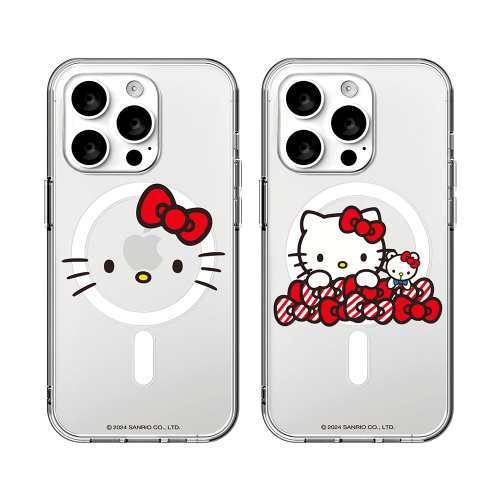 [Hello Kitty] Face MagSafe Jelly Hard Case (UV)