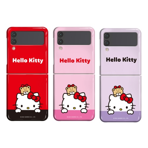 [Hello Kitty] Pikabu Z Flip 1/2/3/4/5 Case (Glossy Slim)